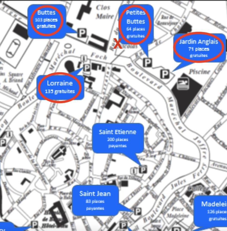 Le Nid Du Faubourg Apartment Beaune  Ngoại thất bức ảnh